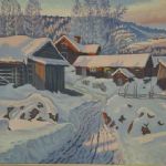 142 2187 Oljemålning